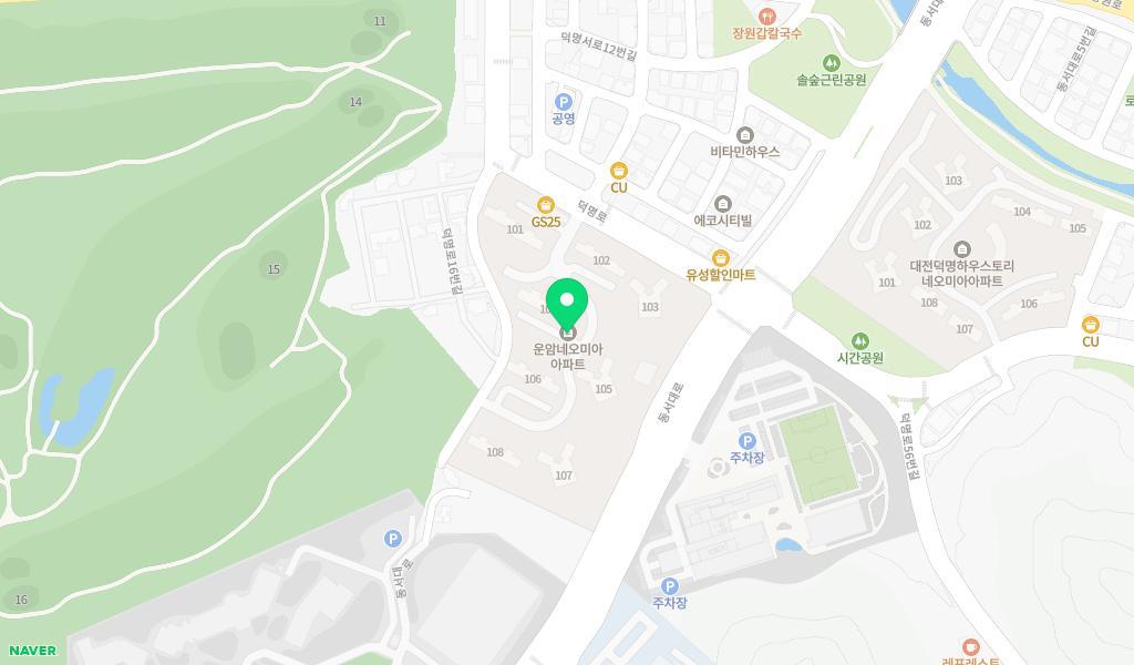 네오어린이집 위치 지도