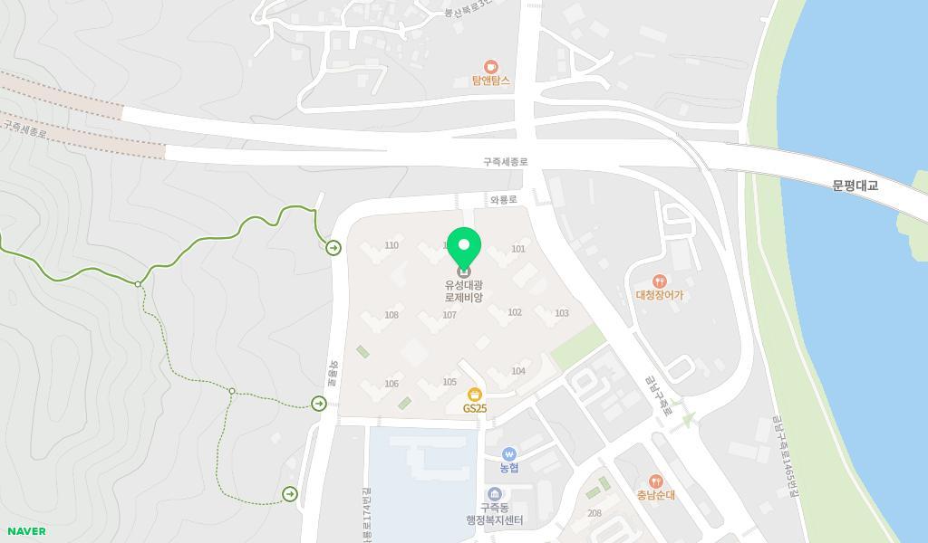 대광로제비앙어린이집 위치 지도