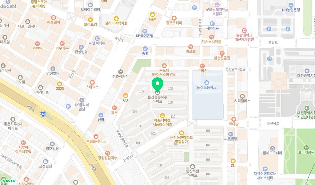 은하수어린이집 위치 지도