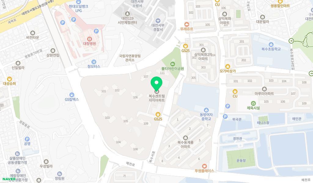 행복가득어린이집 위치 지도