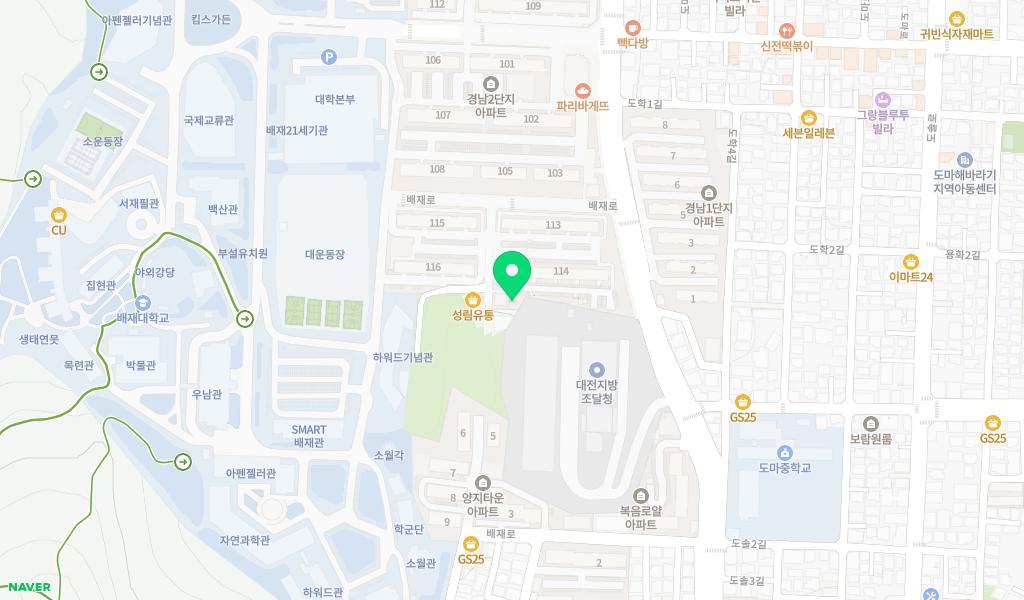 포근한어린이집 위치 지도