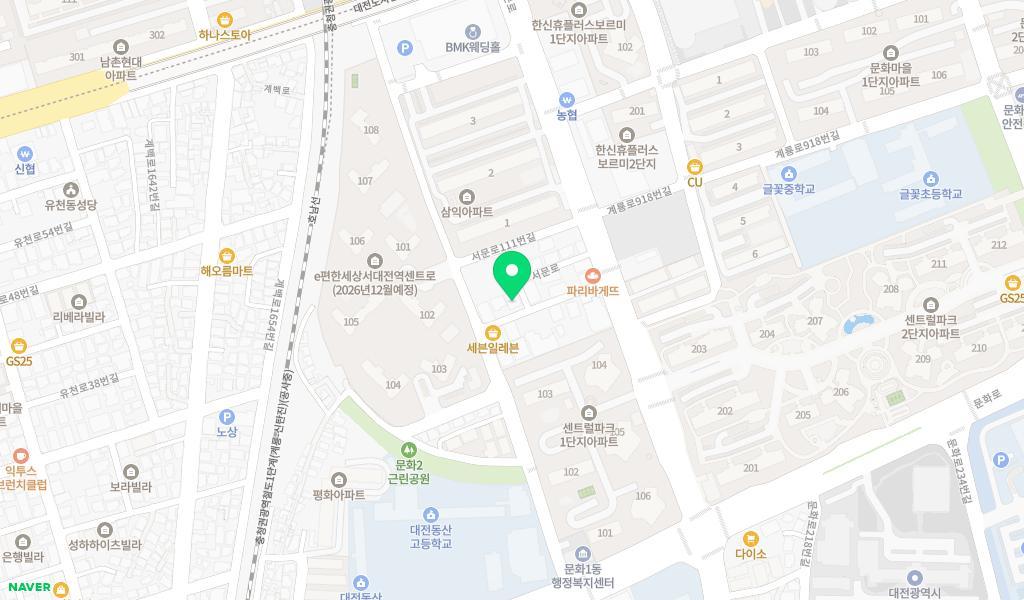 늘기쁜어린이집 위치 지도