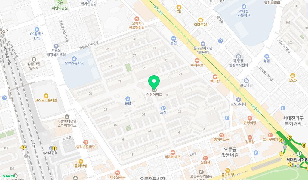 늘해랑어린이집 위치 지도