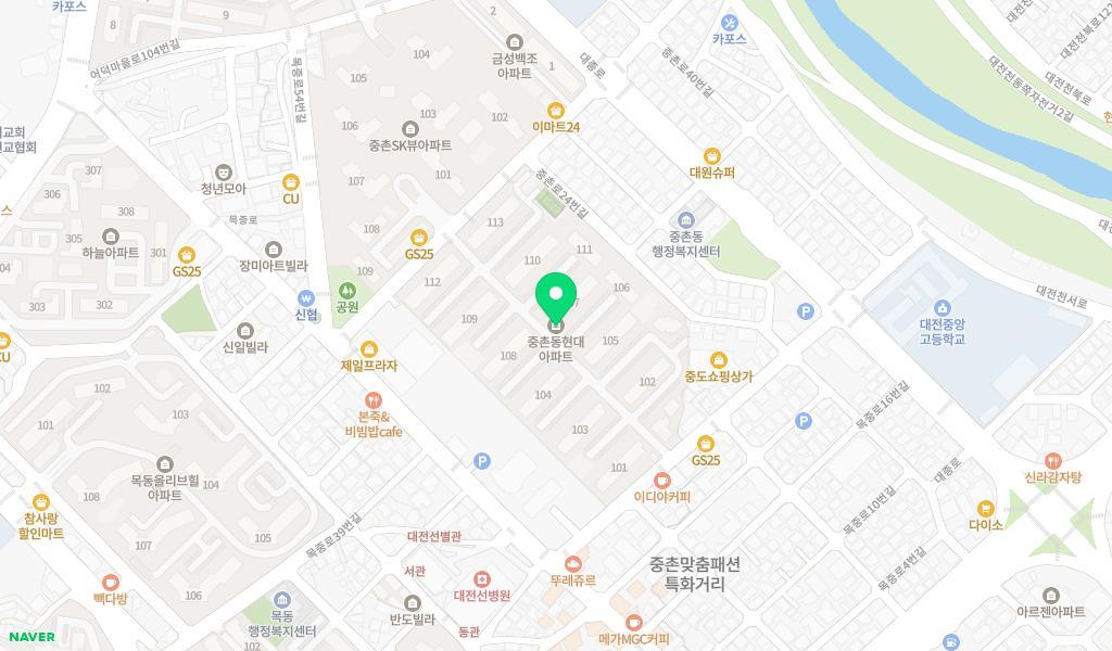 별초롱어린이집 위치 지도