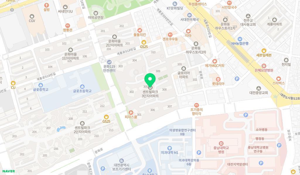 글꽃어린이집 위치 지도
