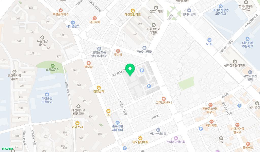 우리누리어린이집 위치 지도