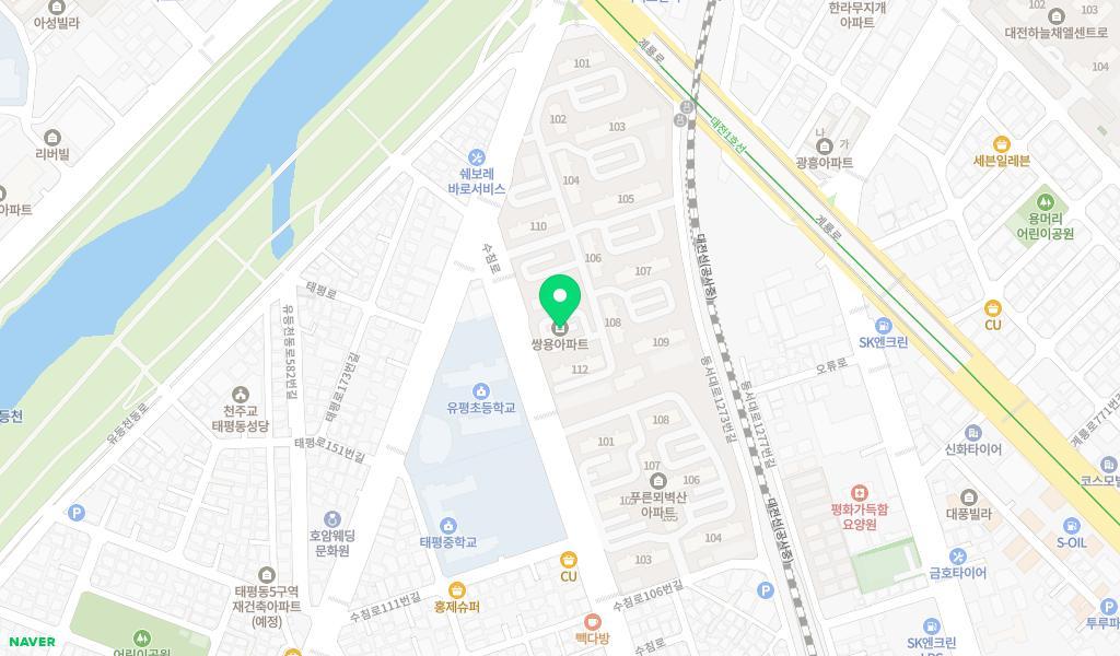 도담숲어린이집 위치 지도
