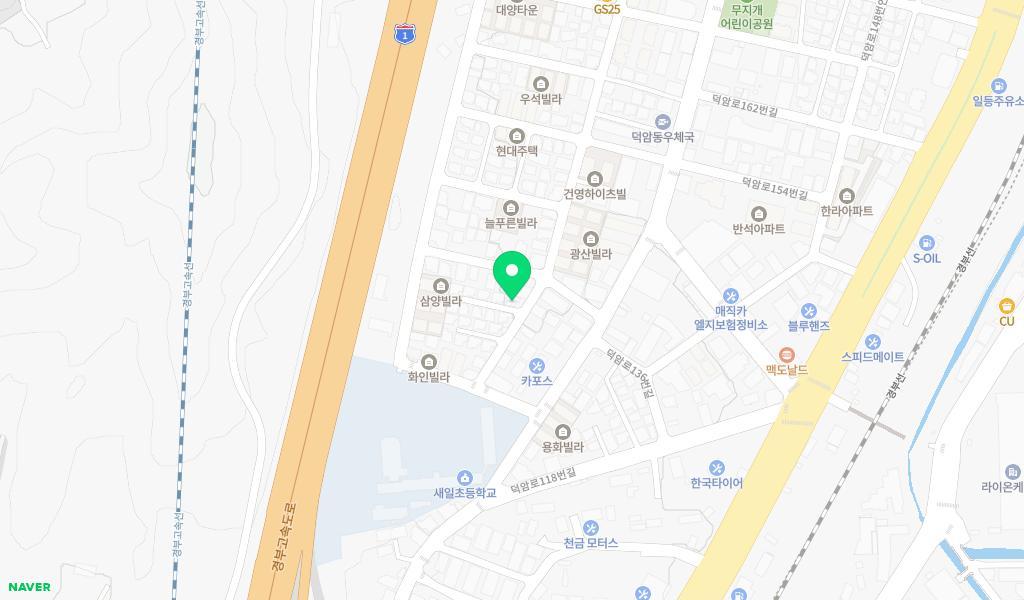 키즈몬테소리어린이집 위치 지도