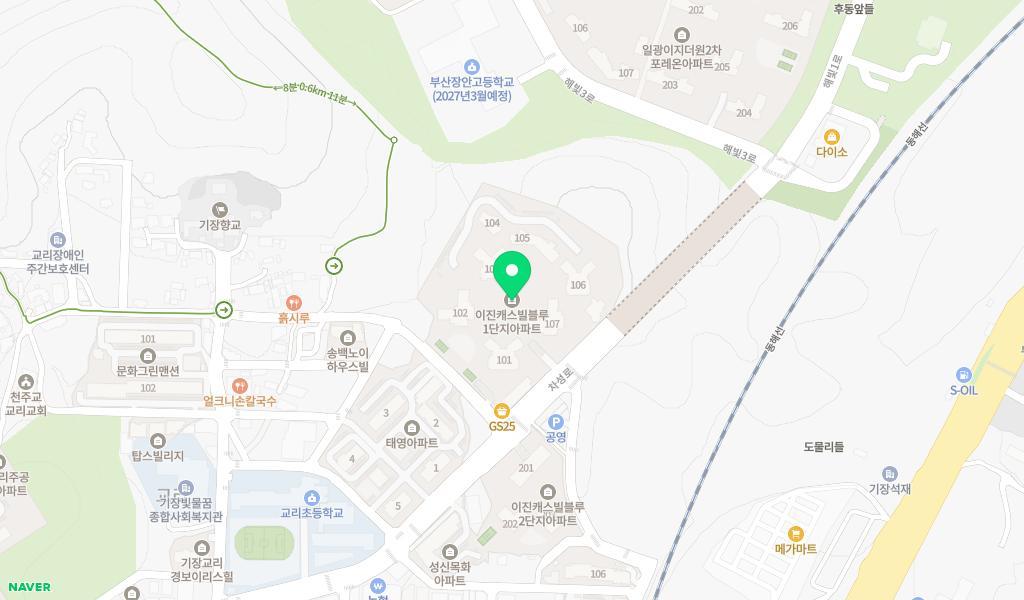사랑둥이어린이집 위치 지도