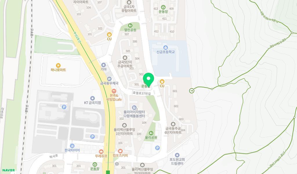 백조명문어린이집 위치 지도