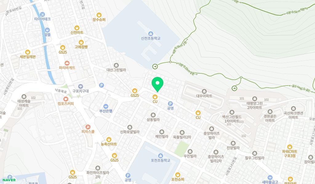 해인어린이집 위치 지도