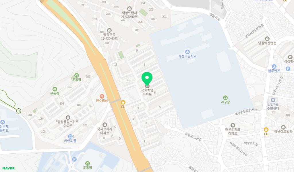 햇살어린이집 위치 지도