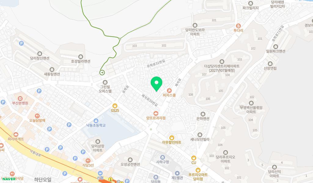 종달새어린이집 위치 지도