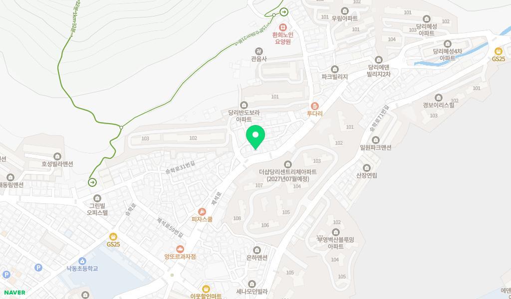 아트센터어린이집 위치 지도