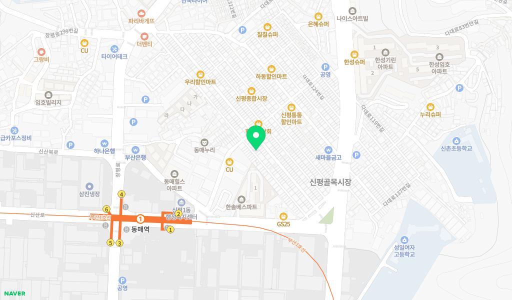 영경어린이집 위치 지도