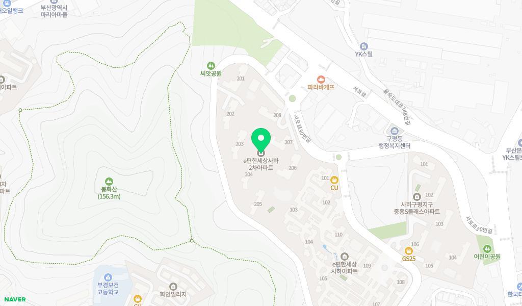아이조아어린이집 위치 지도