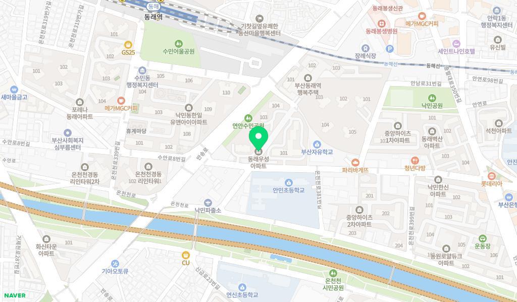 우성어린이집 위치 지도