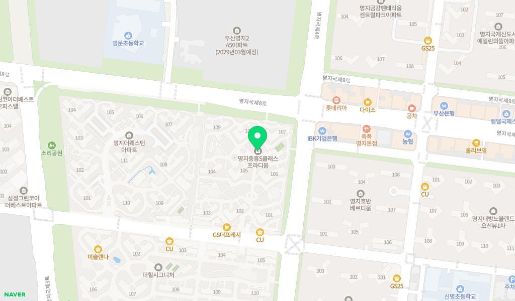 소담어린이집 위치 지도
