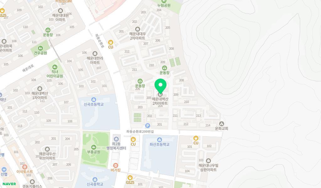 벽산초록어린이집 위치 지도