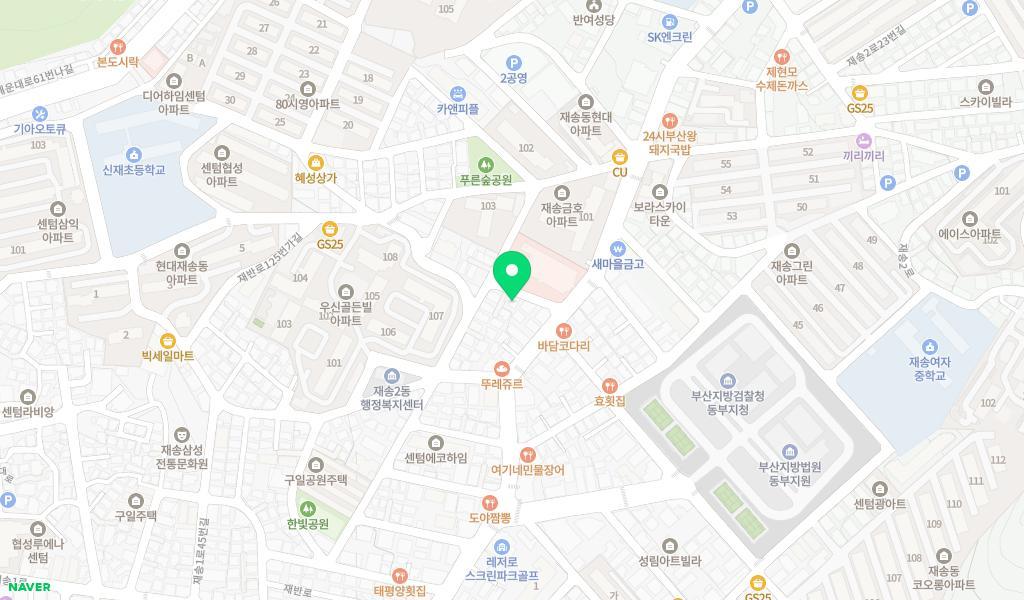 좋은씨앗어린이집 위치 지도