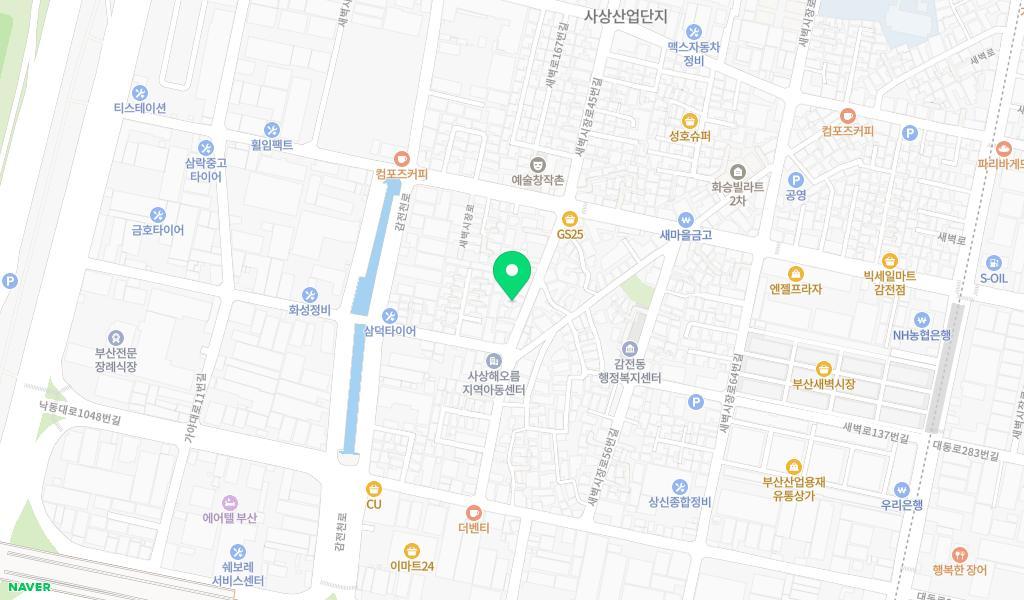 조은성심어린이집 위치 지도