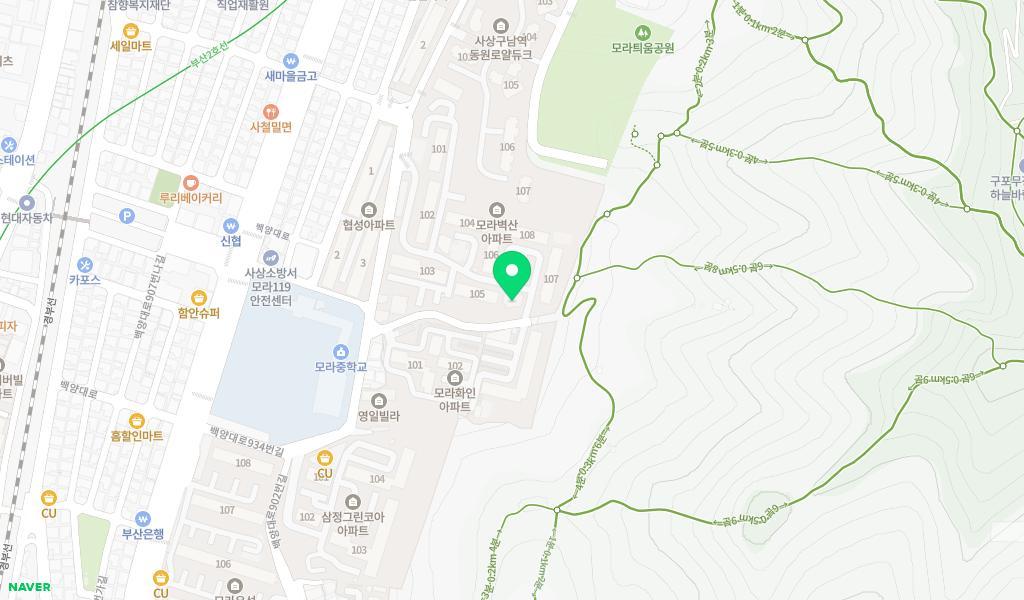 하늘나리어린이집 위치 지도