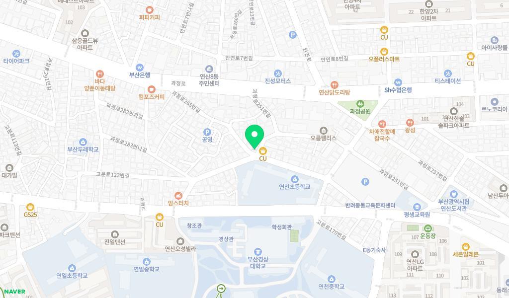 연천영아전담어린이집 위치 지도