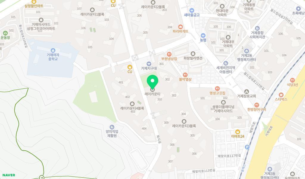 연제구레이카운티2단지어린이집 위치 지도