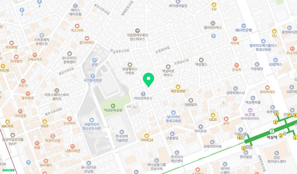 현대모비스모아어린이집 위치 지도