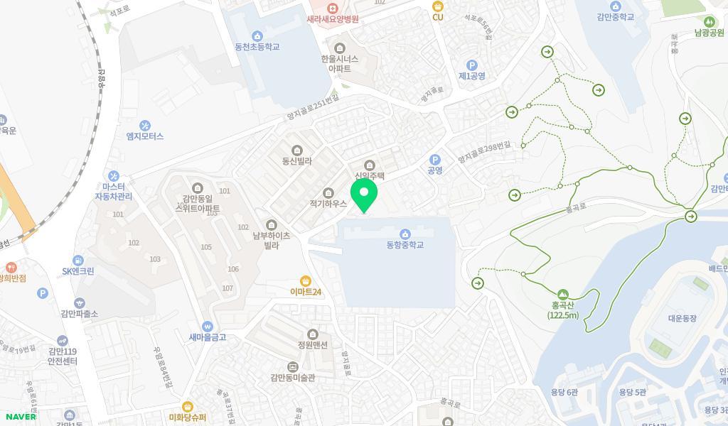 샬롬어린이집 위치 지도