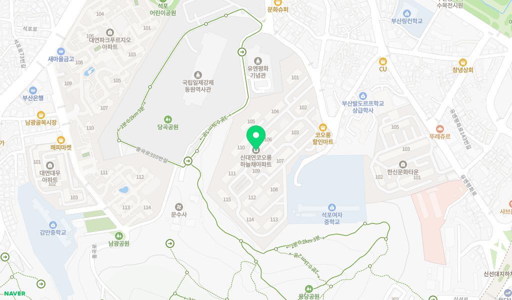 하늘채어린이집 위치 지도