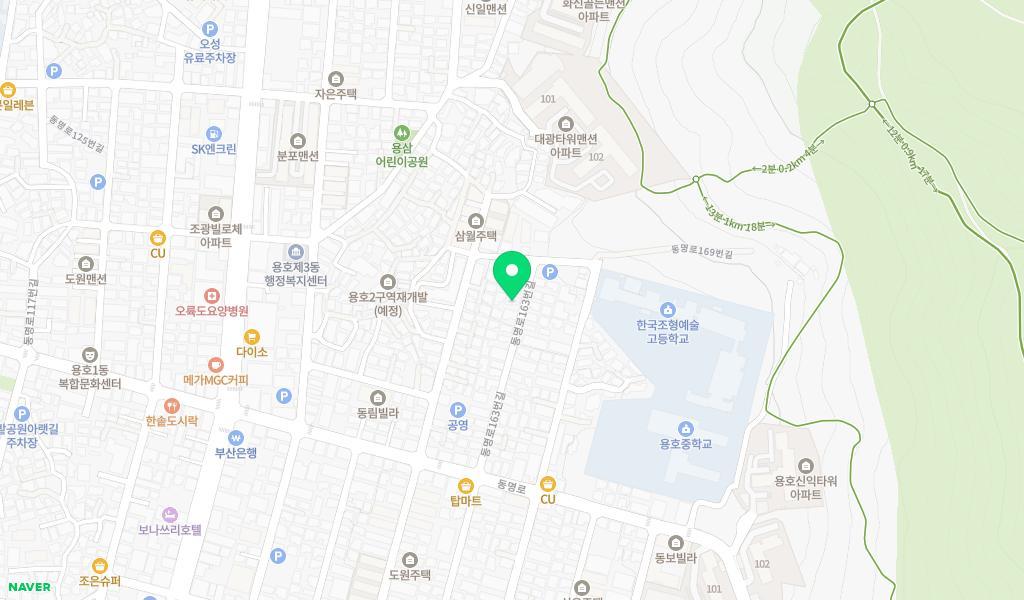 꿈샘어린이집 위치 지도