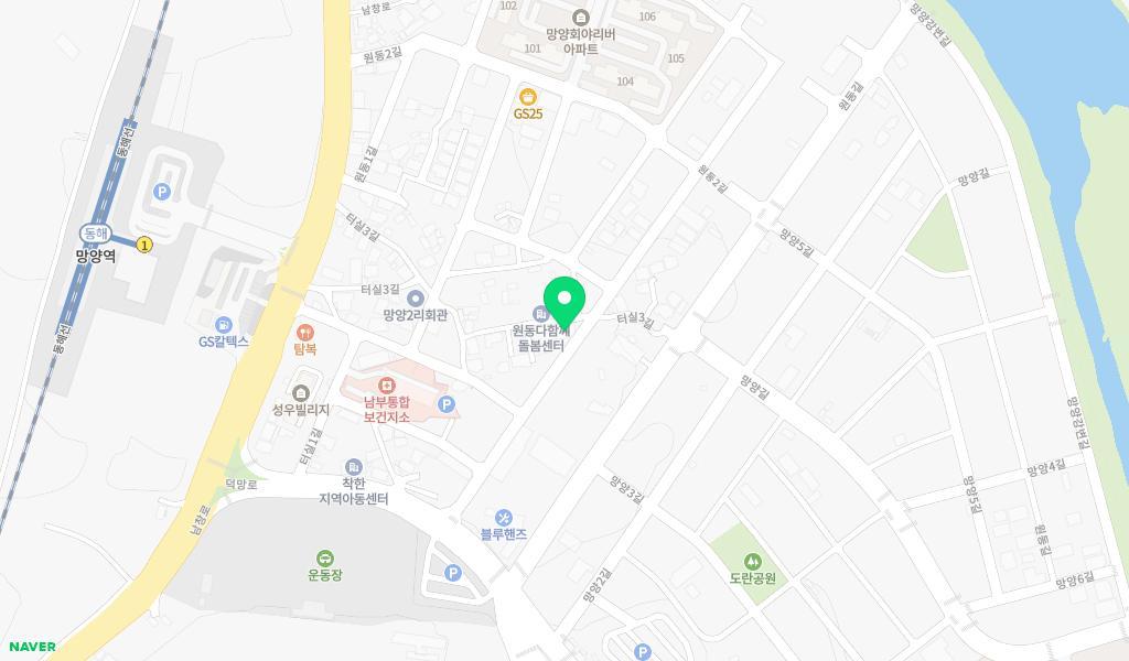 원동어린이집 위치 지도
