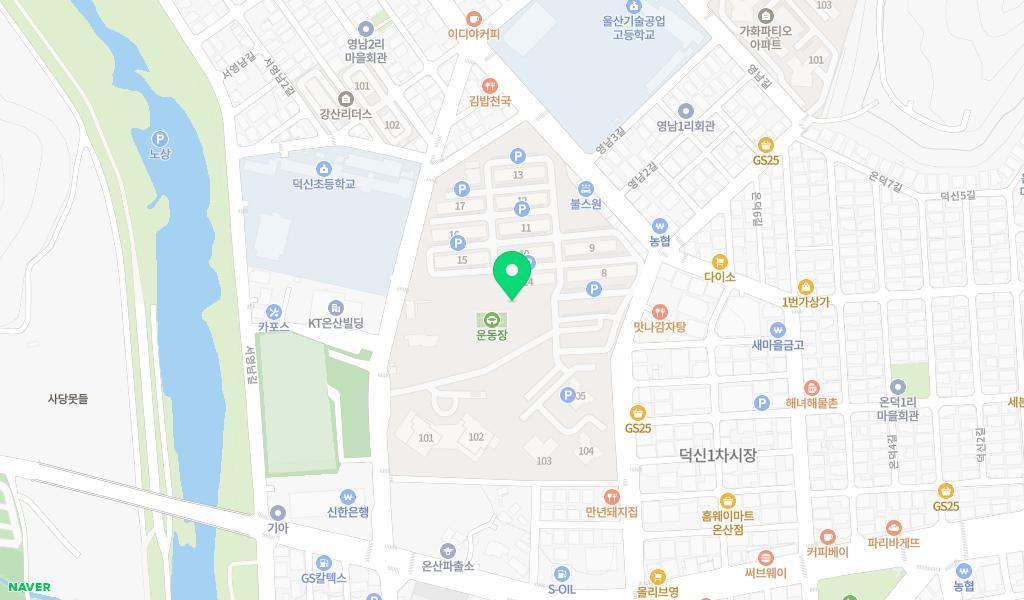 새싹어린이집 위치 지도