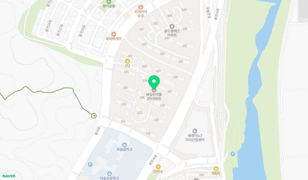 뜰에어린이집 위치 지도