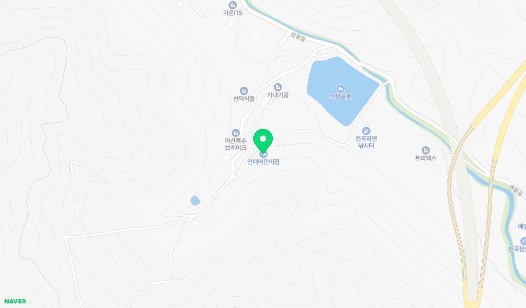 인애숲어린이집 위치 지도