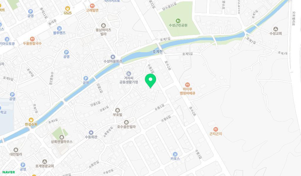 울산호계어린이집 위치 지도