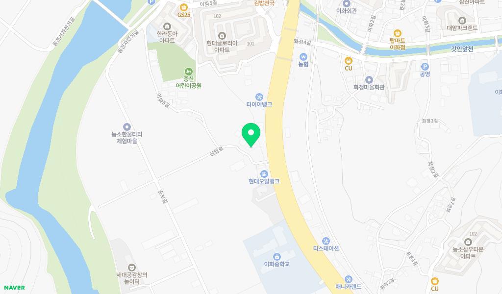 중산어린이집 위치 지도