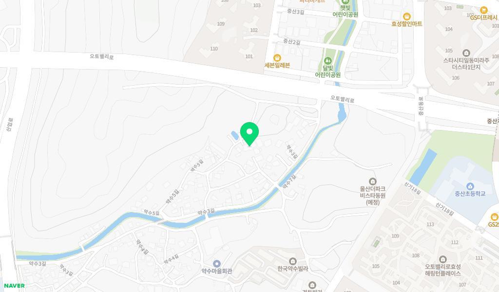 크로바어린이집 위치 지도