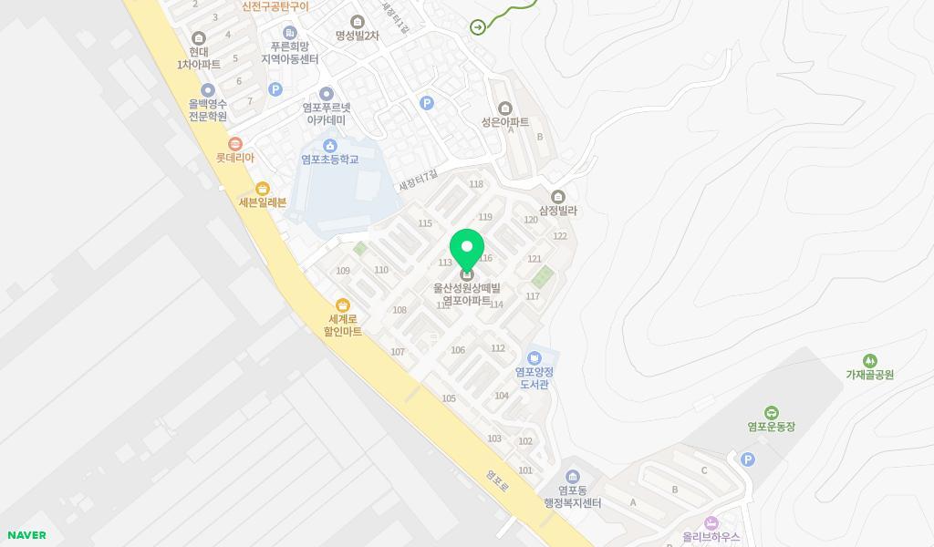 생각이 크는 어린이집 위치 지도
