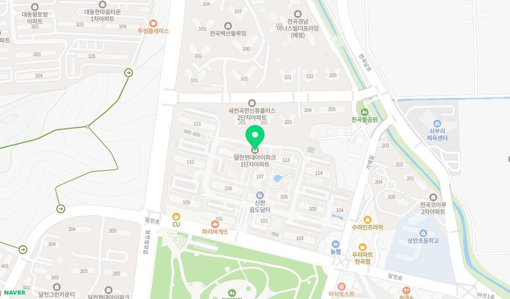 아이파크예꿈어린이집 위치 지도