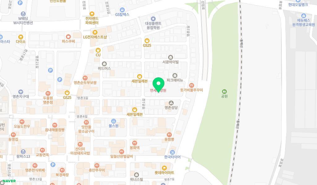 근로복지공단 울산명촌어린이집 위치 지도