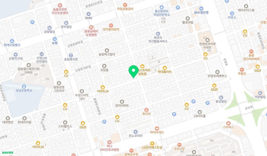 피터팬어린이집 위치 지도