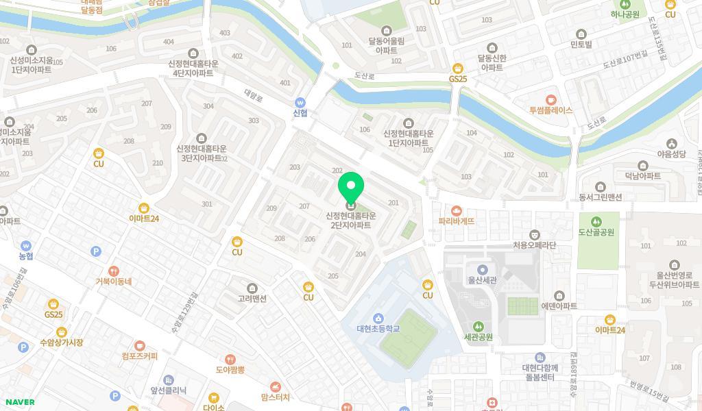 몽글몽글어린이집 위치 지도