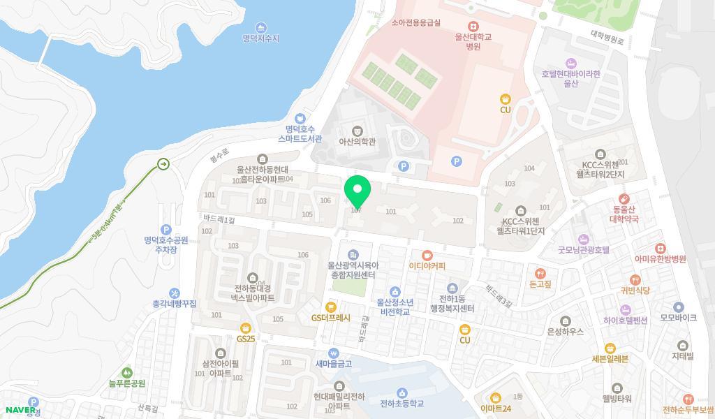 가온어린이집 위치 지도