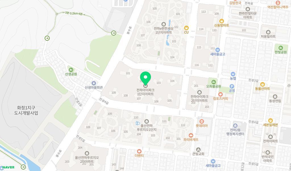 동그란아이파크어린이집 위치 지도