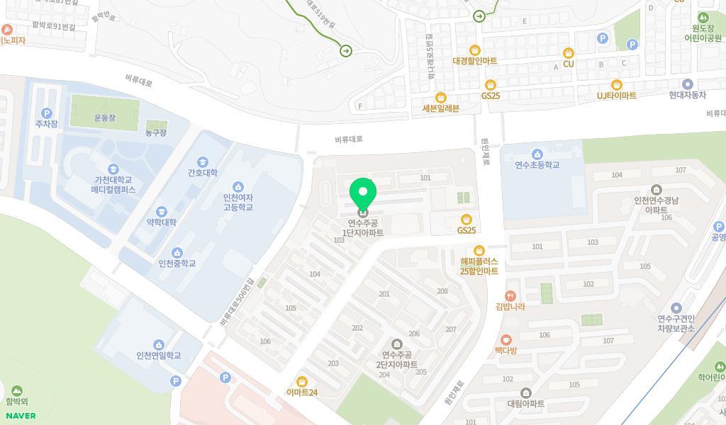 세화어린이집 위치 지도