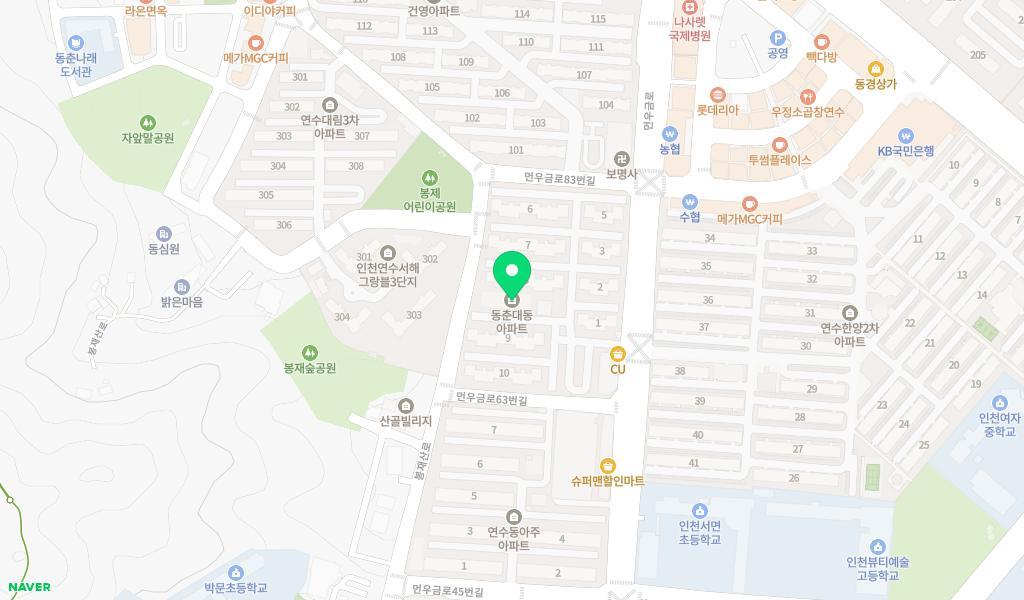 좋은친구어린이집 위치 지도