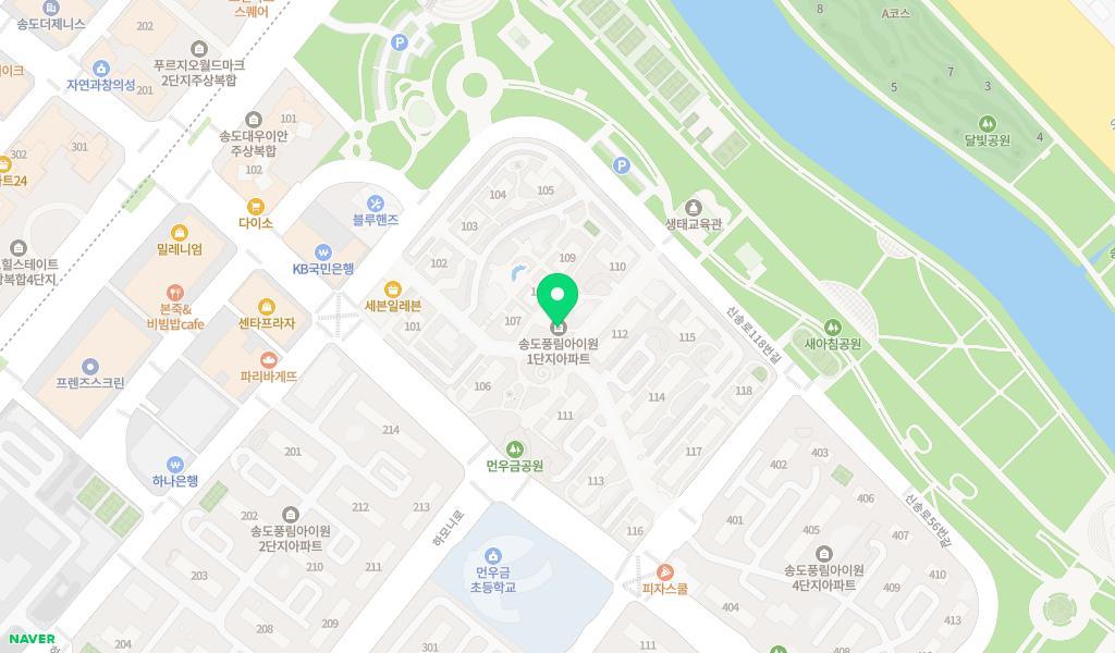 꼬마천사어린이집 위치 지도