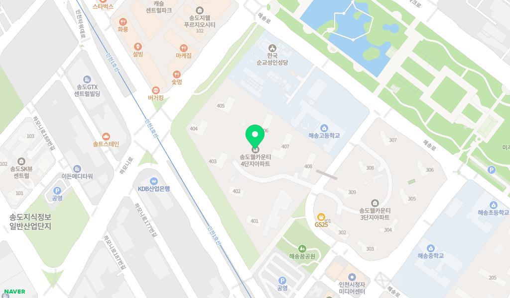 이든아이어린이집 위치 지도